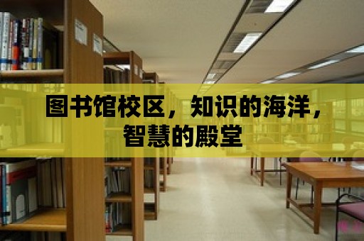 圖書館校區，知識的海洋，智慧的殿堂