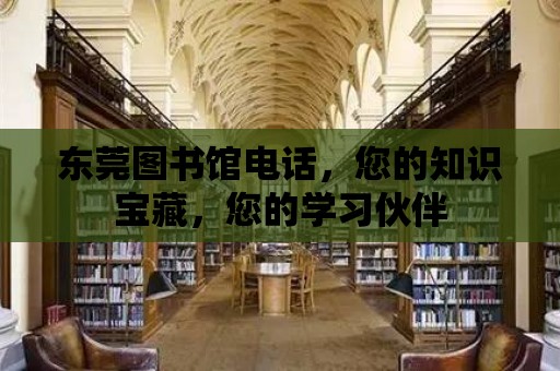 東莞圖書館電話，您的知識寶藏，您的學(xué)習(xí)伙伴