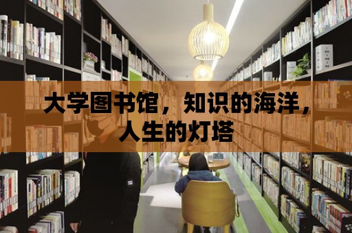 大學圖書館，知識的海洋，人生的燈塔