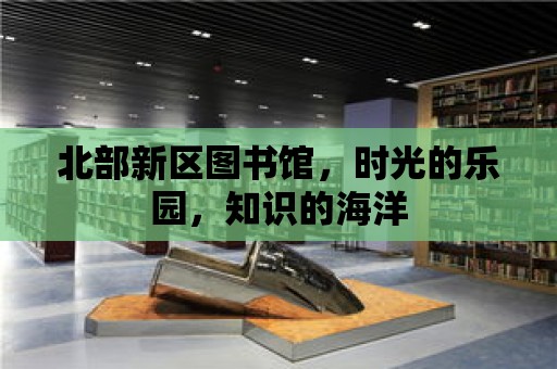 北部新區(qū)圖書館，時光的樂園，知識的海洋