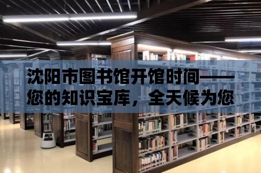 沈陽市圖書館開館時間——您的知識寶庫，全天候為您服務