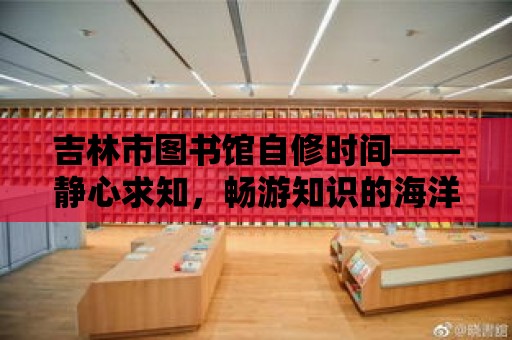 吉林市圖書館自修時間——靜心求知，暢游知識的海洋