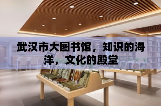 武漢市大圖書館，知識(shí)的海洋，文化的殿堂