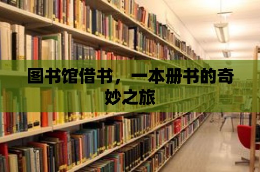 圖書館借書，一本冊書的奇妙之旅