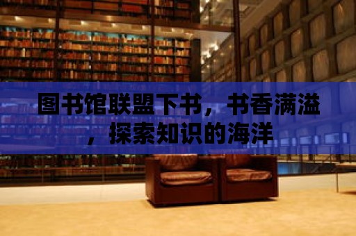 圖書館聯盟下書，書香滿溢，探索知識的海洋