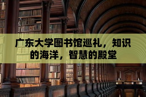 廣東大學(xué)圖書(shū)館巡禮，知識(shí)的海洋，智慧的殿堂