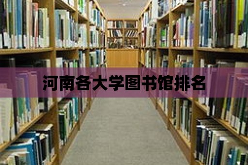 河南各大學圖書館排名