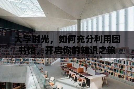 大學時光，如何充分利用圖書館，開啟你的知識之旅