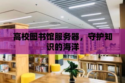 高校圖書館服務器，守護知識的海洋