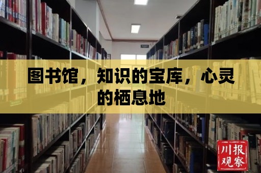 圖書館，知識的寶庫，心靈的棲息地