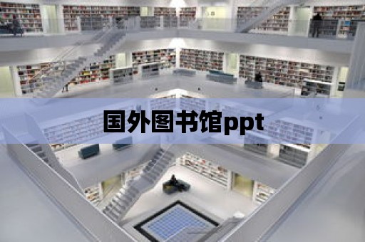 國外圖書館ppt