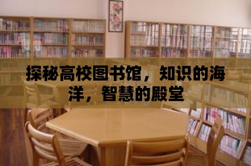 探秘高校圖書館，知識的海洋，智慧的殿堂