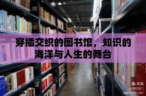 穿插交織的圖書館，知識的海洋與人生的舞臺