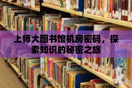 上師大圖書館機(jī)房密碼，探索知識(shí)的秘密之旅