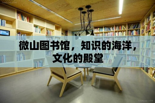 微山圖書館，知識的海洋，文化的殿堂