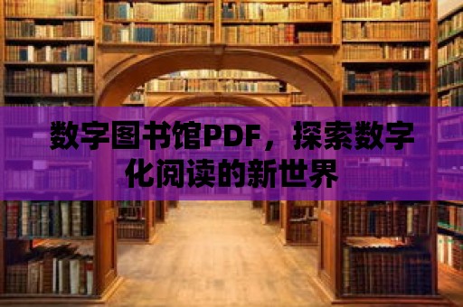 數字圖書館PDF，探索數字化閱讀的新世界