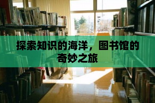 探索知識的海洋，圖書館的奇妙之旅