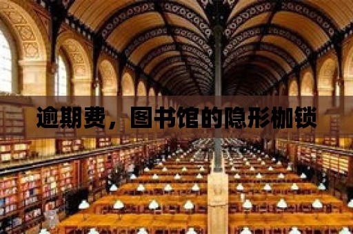 逾期費，圖書館的隱形枷鎖