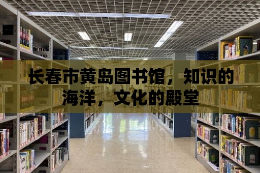 長春市黃島圖書館，知識的海洋，文化的殿堂