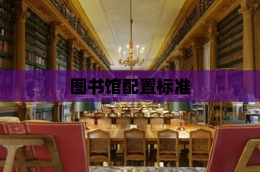 圖書館配置標準