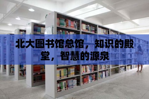 北大圖書館總館，知識的殿堂，智慧的源泉