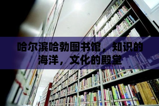 哈爾濱哈勃圖書館，知識的海洋，文化的殿堂