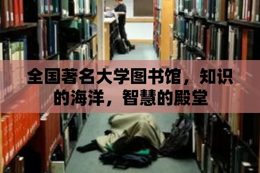 全國著名大學圖書館，知識的海洋，智慧的殿堂