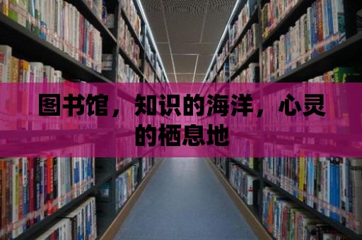 圖書館，知識的海洋，心靈的棲息地