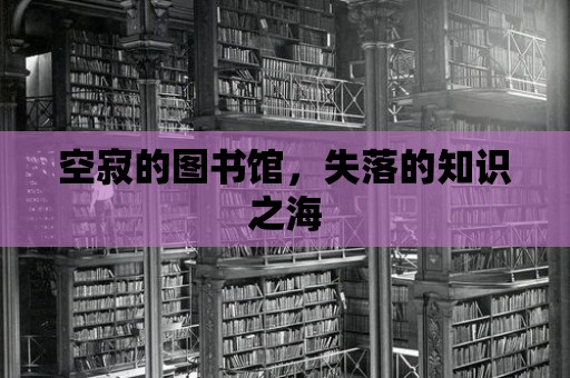 空寂的圖書館，失落的知識(shí)之海