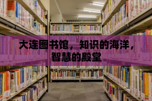 大連圖書館，知識的海洋，智慧的殿堂