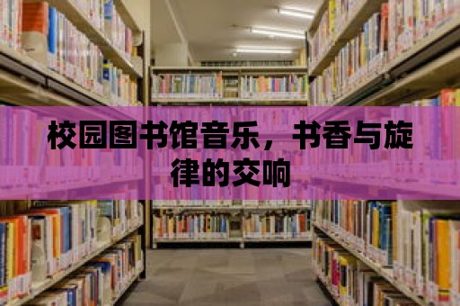 校園圖書館音樂，書香與旋律的交響