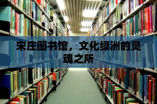 宋莊圖書館，文化綠洲的靈魂之所