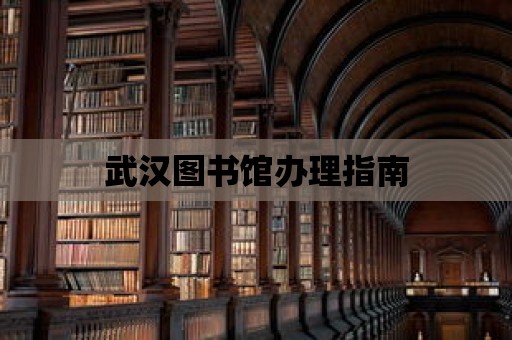 武漢圖書(shū)館辦理指南