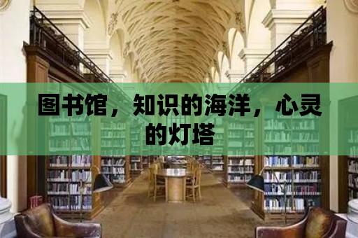 圖書館，知識的海洋，心靈的燈塔