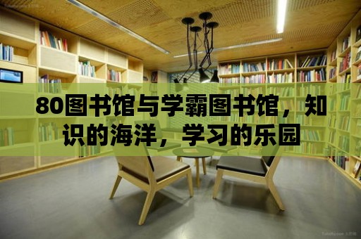 80圖書館與學霸圖書館，知識的海洋，學習的樂園