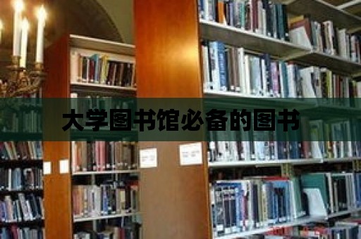 大學圖書館必備的圖書