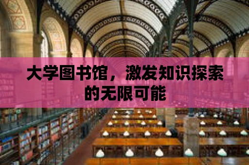 大學(xué)圖書館，激發(fā)知識探索的無限可能