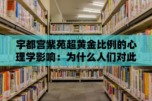 宇都宮紫苑超黃金比例的心理學(xué)影響：為什么人們對此感到吸引？