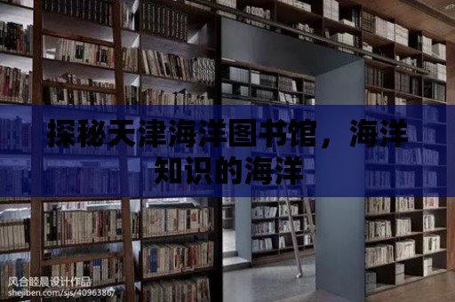 探秘天津海洋圖書館，海洋知識的海洋