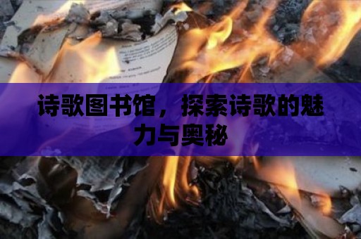 詩歌圖書館，探索詩歌的魅力與奧秘