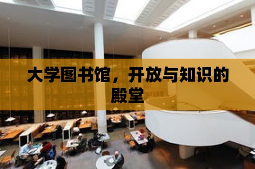 大學圖書館，開放與知識的殿堂