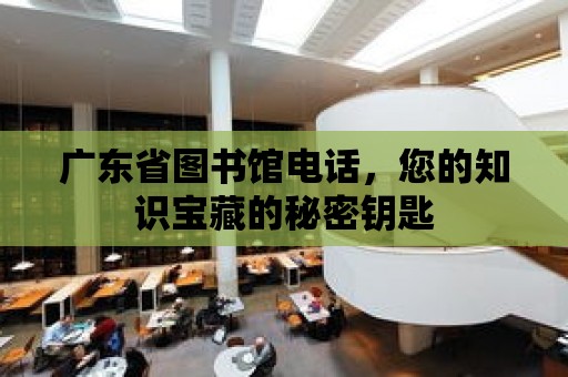 廣東省圖書館電話，您的知識寶藏的秘密鑰匙