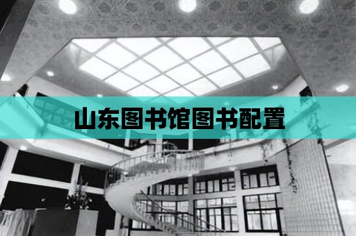 山東圖書館圖書配置