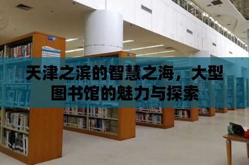 天津之濱的智慧之海，大型圖書館的魅力與探索