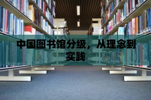 中國圖書館分級，從理念到實踐