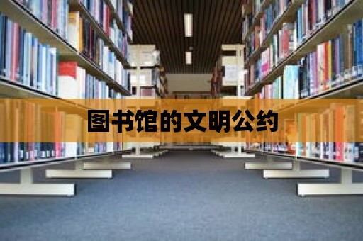 圖書館的文明公約