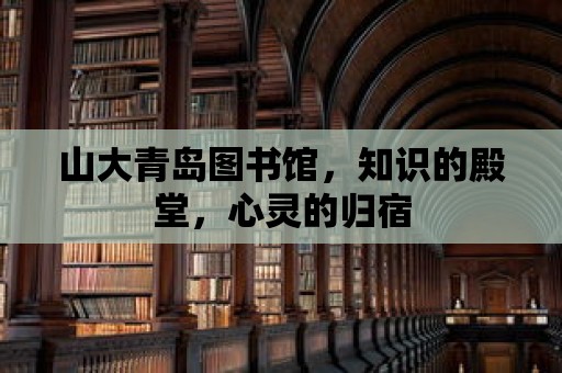 山大青島圖書館，知識的殿堂，心靈的歸宿