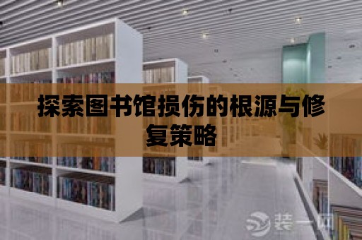 探索圖書館損傷的根源與修復策略