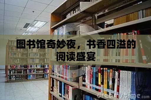 圖書館奇妙夜，書香四溢的閱讀盛宴