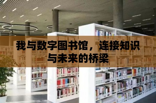 我與數字圖書館，連接知識與未來的橋梁